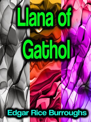 cover image of Llana of Gathol